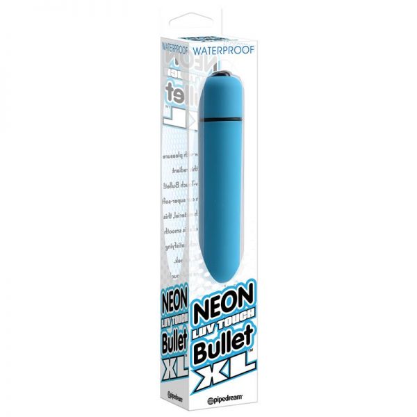 Neon Bala Vibradora XL Luv Touch Azul de calidad