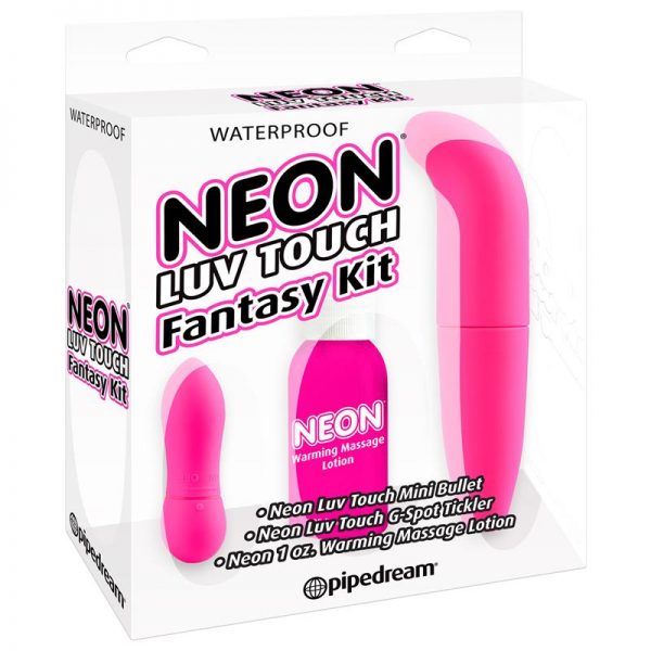 Neon Kit Fantasia Luv Touch Rosa en www.tiendaeroticaweb.es