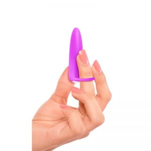 Neon Mini Vibrador Lil Finger Púrpura barato