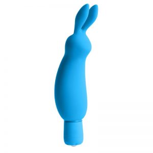 Neon Mini Vibrador Luv Bunny Azul barato