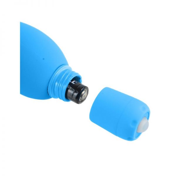 Neon Mini Vibrador Luv Bunny Azul en www.tiendaeroticaweb.es