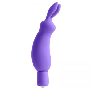 Neon Mini Vibrador Luv Bunny Púrpura barato