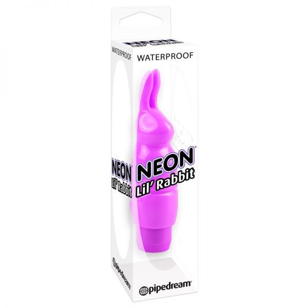 Neon Mini Vibrador Luv Touch Rabbit Púrpura de calidad