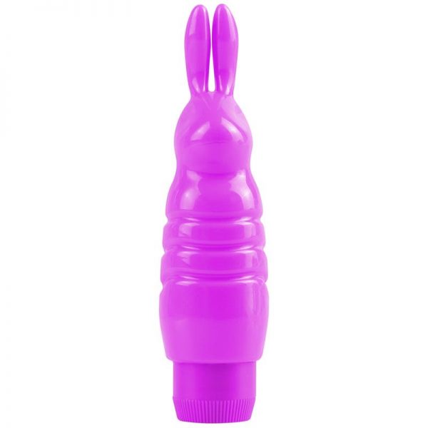 Neon Mini Vibrador Luv Touch Rabbit Púrpura barato