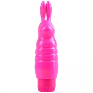Neon Mini Vibrador Luv Touch Rabbit Rosa barato