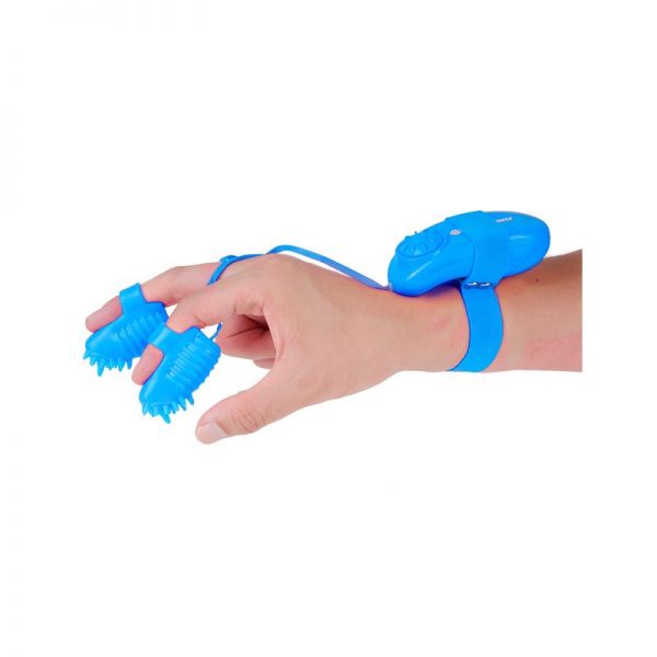 Neon Mini Vibrador para el Dedo Azul marca NEON