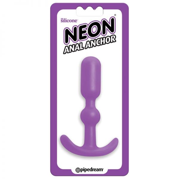 Neon Plug Anal Ancho Púrpura de calidad
