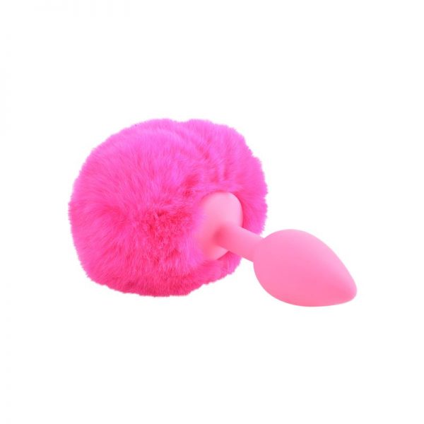 Neon Plug Anal con Cola Rosa marca NEON