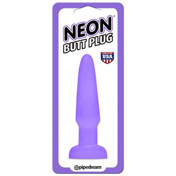 Neon Plug Anal Púrpura de calidad
