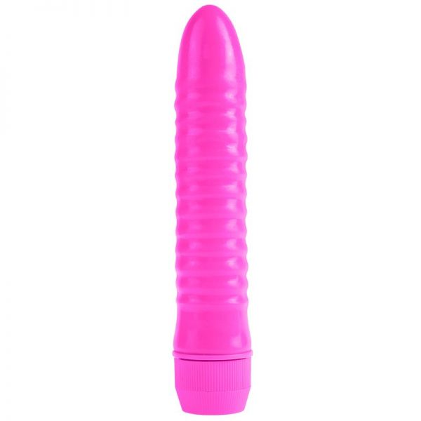 Neon Vibrador Estriado Rocket Rosa barato