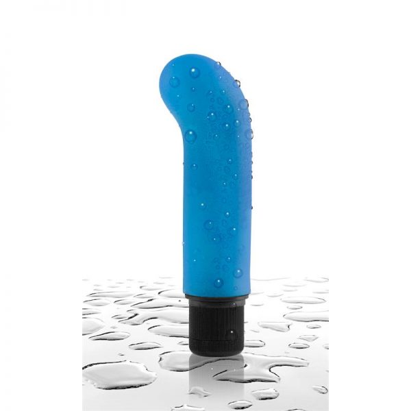 Neon Vibrador Jr. G-Spot Softees Azul marca NEON
