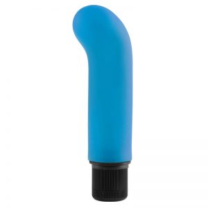 Neon Vibrador Jr. G-Spot Softees Azul barato