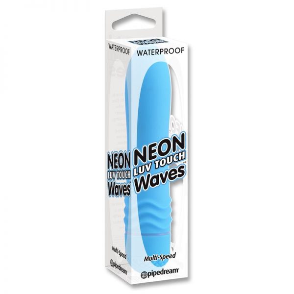 Neon Vibrador Luv Touch Waves Azul marca NEON