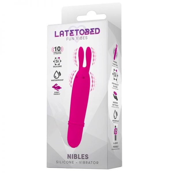 Nibles Estimulador Silicona Impermeable fabricado por LATETOBED