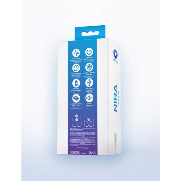 comprar Nira Vibrador Sistema Led Doble Motor Silicona USB en sex shop online