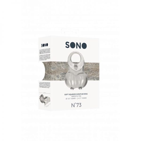 comprar No. 73 Anillo para Pene y Testiculos Transparente en sex shop online