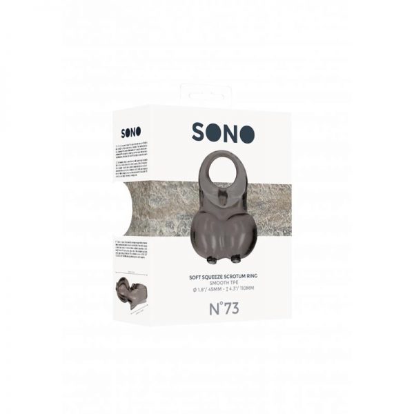 comprar No. 73 Anillo para Penen y Testiculos Negro en sex shop online