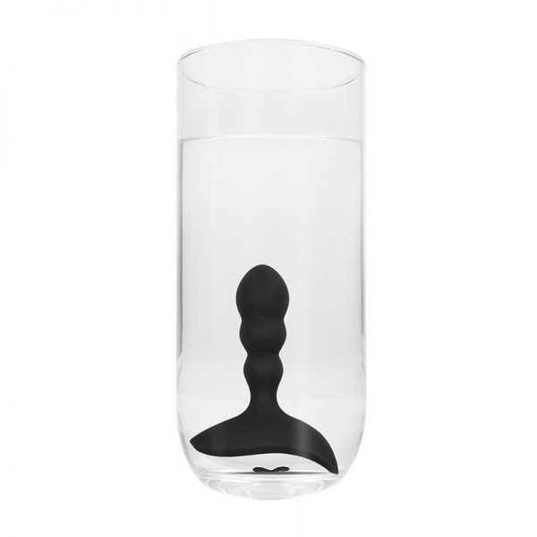 No. 78 Estimulador Anal con Vibracion y Control Remoto Negro de la tienda erótica web www.tiendaeroticaweb.es