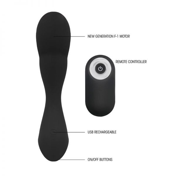 No. 79 Estimuldor Punto P Vibrador Control Remoto Negro barato