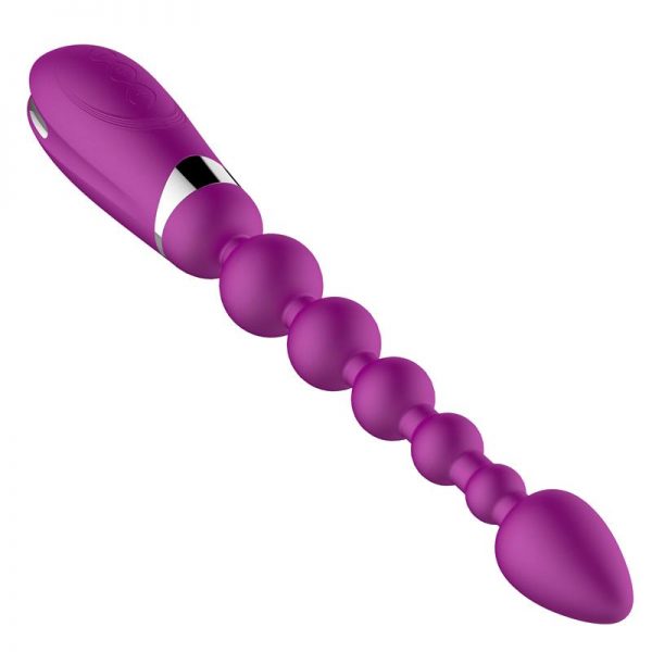 No. Five Bolas Anales con Vibracion Fléxible USB Silicona de calidad y barato