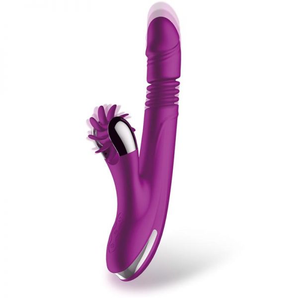 No. Four Vibrador Up and Down y Rueda Estimuladora USB Silicona fabricado por ACTION