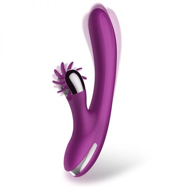 No. One Vibrador con Rueda Estimuladora USB Silicona fabricado por ACTION