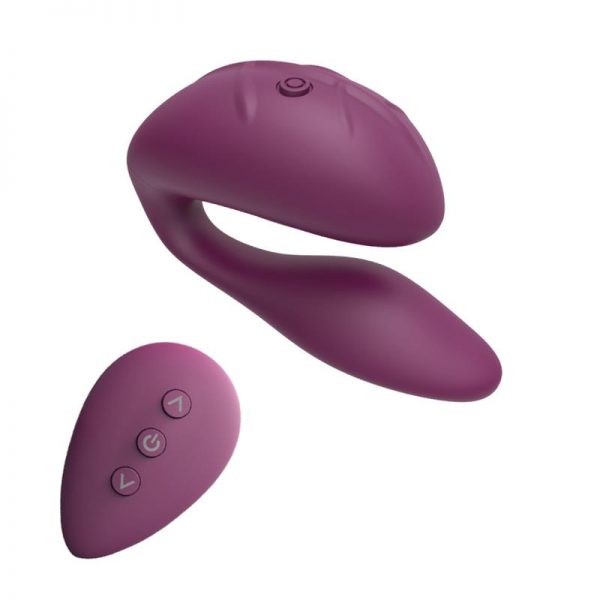 comprar Novak Vibrador para Parejas Control Remoto USB Púrpura barato y de calidad