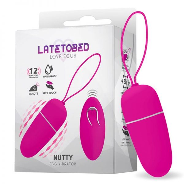 Nutty Huevo Vibrador Control Remoto Inalámbrico de la marca LATETOBED