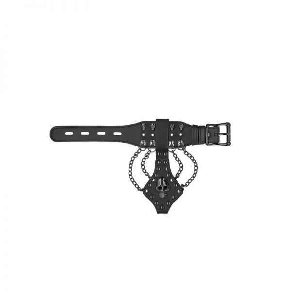 Ouch! Skulls and Bones Brazalete con Calaveras diseñado por la marca OUCH!
