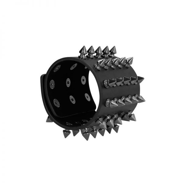 Ouch! Skulls and Bones Brazalete con Púas Extreme diseñado por la marca OUCH!