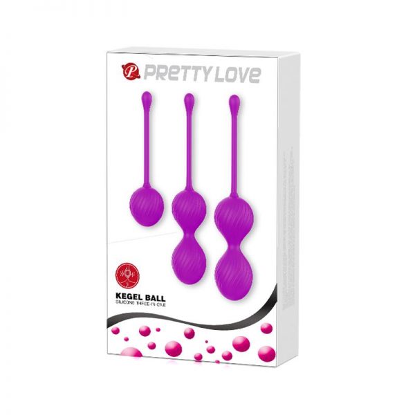 comprar Pack 3 Bolas Kegel Color Rosa barato y de calidad