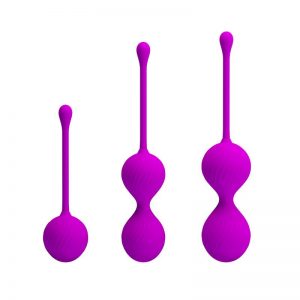 Pack 3 Bolas Kegel Color Rosa diseñado por la marca PRETTYLOVE