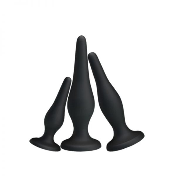 Pack 3 Plug Anales Mini Anal Kit marca PRETTYLOVE