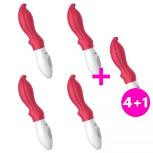Pack 4+1 Buldy Vibe USB Silicone diseñado por la marca LINK&JOY