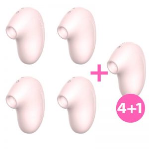 Pack 4+1 Cult Succionador Clitoris Ondas Energéticas New Generation Natural diseñado por la marca W