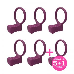 Pack 5+1 Bergman Anillo para el Pene Silicona de la marca ENGILY ROSS