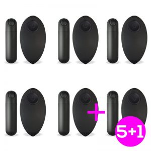 Pack 5+1 Buller Bala Vibradora Control Remoto USB diseñado por la marca TARDENOCHE