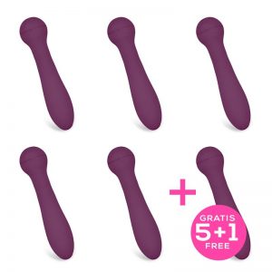 Pack 5+1 Dietrich Vibrador Plegable Silciona de la marca ENGILY ROSS