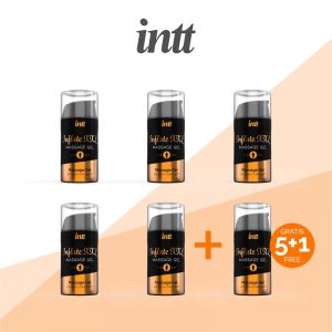 Pack 5+1 Gel Potenciador Ereccion Inflate XXL 15 l diseñado por la marca INTT