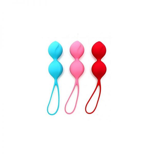 Pack de 3 Bolas Ben-Wa C03 Silicona de la tienda erótica web www.tiendaeroticaweb.es