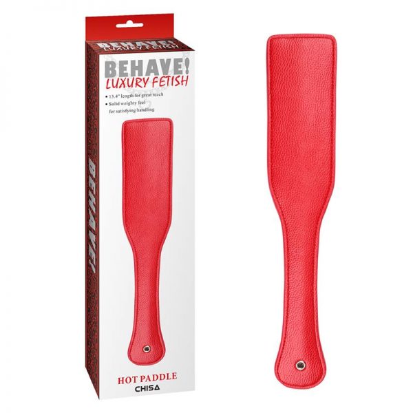 Pala Hot Paddle Color Rojo diseñado por la marca CHISA