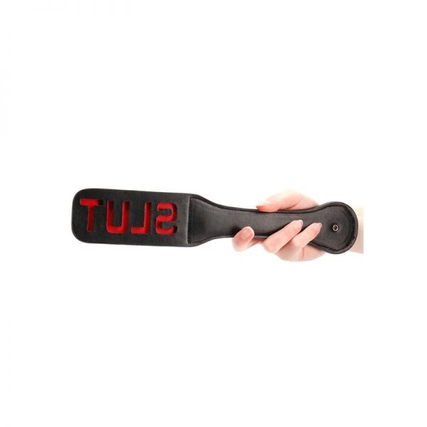 Pala Slut Mango Corto Negro fabricado por OUCH!