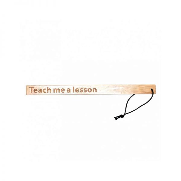 Pala Teach Me A Lesson Bambú de calidad