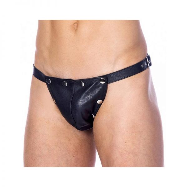 Panty Masculino de Cuero Talla Única de calidad