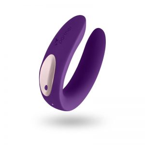 Satisfyer Vibrador para Parejas Partner Plus Color Púrpura barato