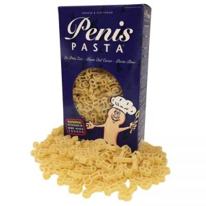 Pasta en Forma de Pene 200 gr diseñado por la marca SPENCER & FLEETWOOD