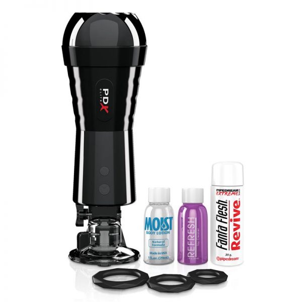 PDX Elite Masturbador Vibrador Cock Compressor en www.tiendaeroticaweb.es