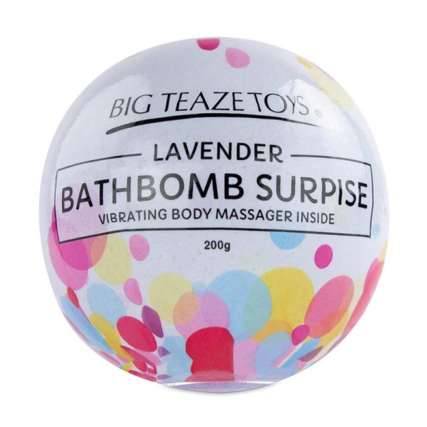 Pelota de Sal de Baño con Bala Vibradora fabricado por BIG TEAZE TOYS