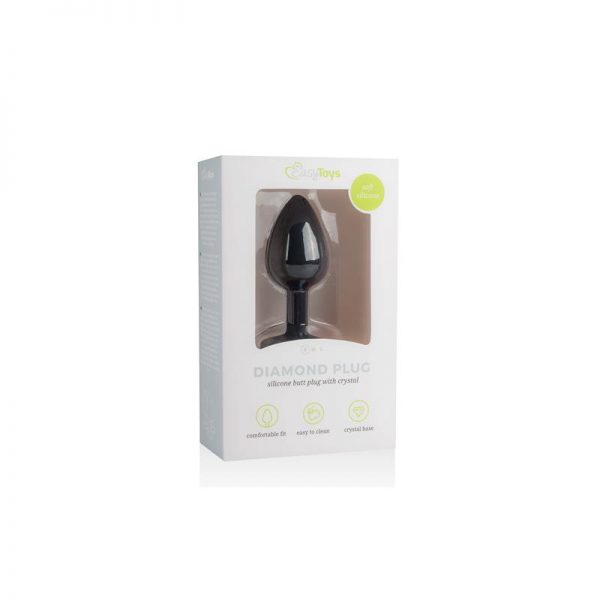 comprar Pequeño Plug Anal - Negro en sex shop www.tiendaeroticaweb.es