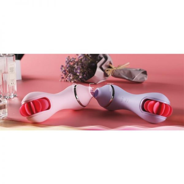 Pet Succionador y Estimulador Silicona Liquida USB Rosa de la tienda erótica web www.tiendaeroticaweb.es